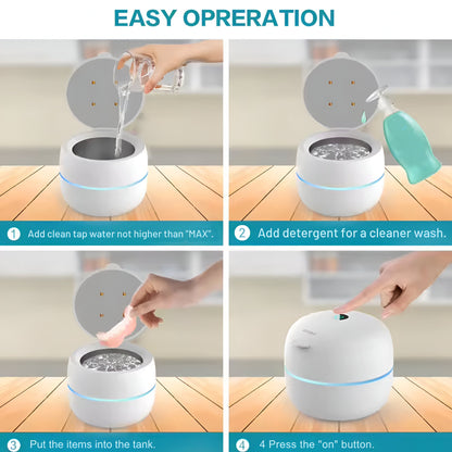 DentalClean™ – Ultrasonic Multi-Purpose Cleaner
