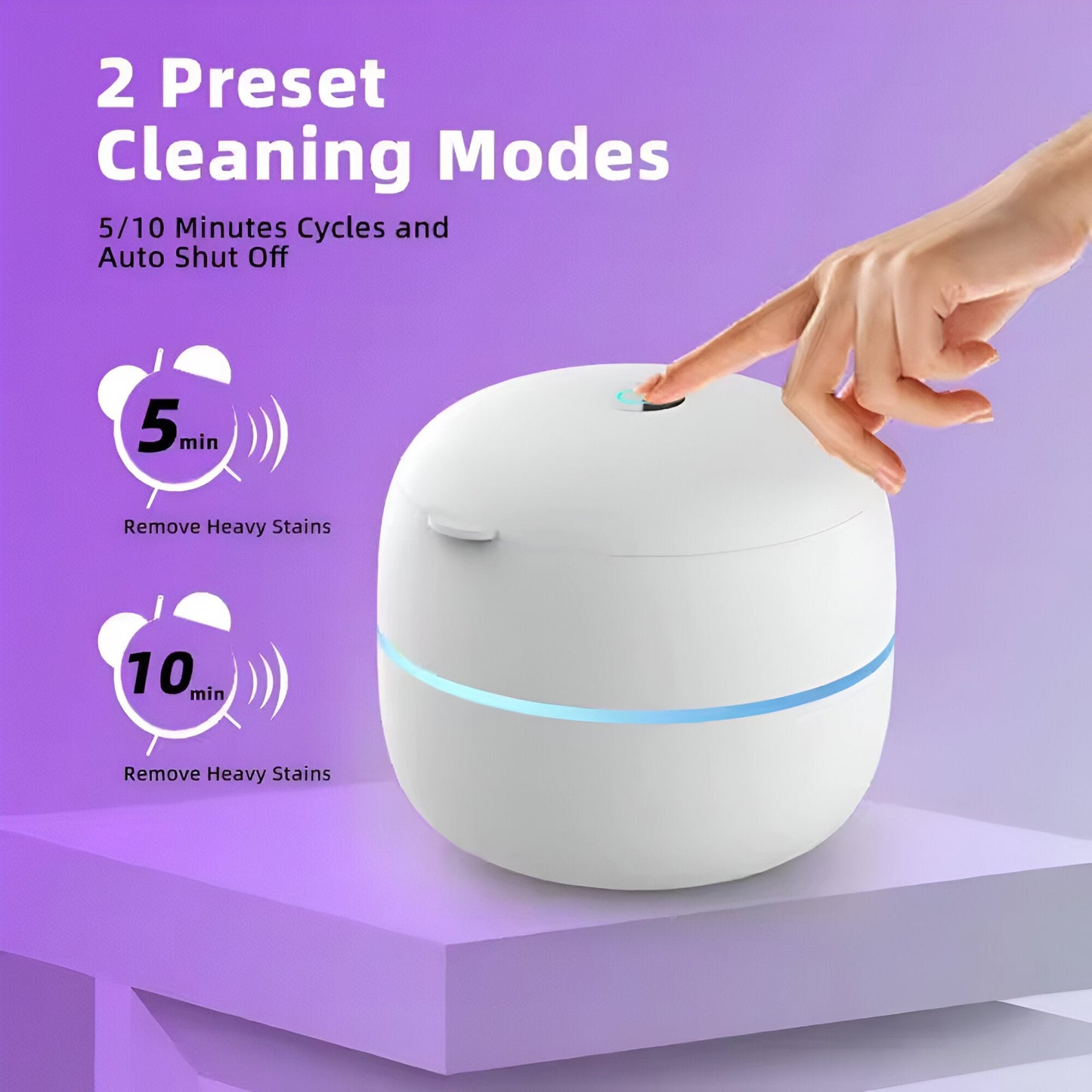 DentalClean™ – Ultrasonic Multi-Purpose Cleaner
